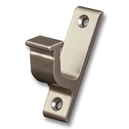 Quiet Glide Satin Nickel Vertical Hook Bracket QG.301.02
